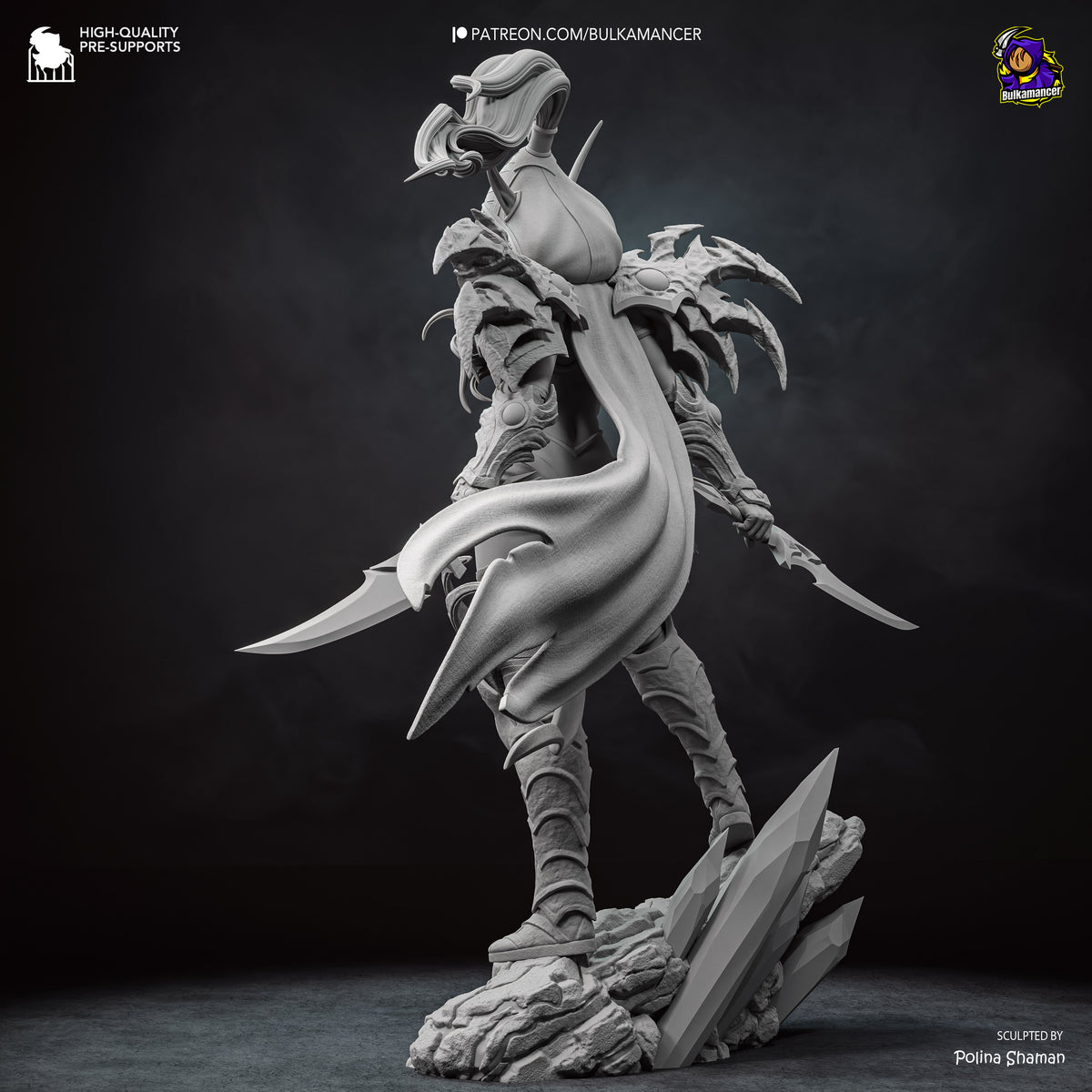 Valeera - Highly Detailed Statue - Fanart