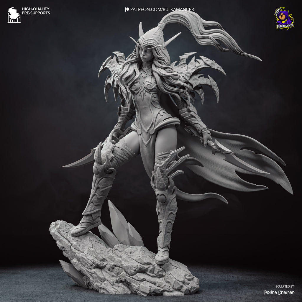 Valeera - Highly Detailed Statue - Fanart