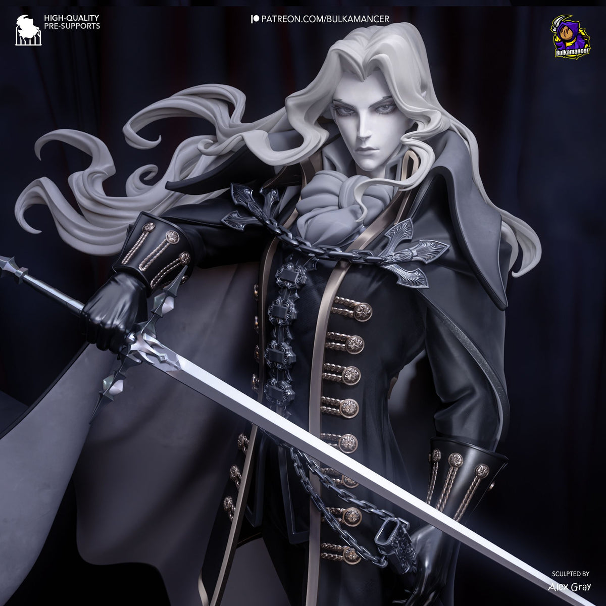 Alucard - Highly Detailed Statue - Fanart