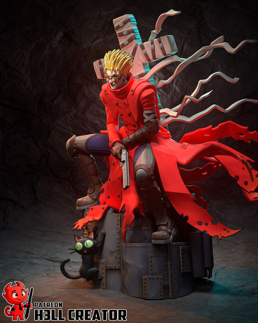Vash - Highly Detailed Statue - Fanart