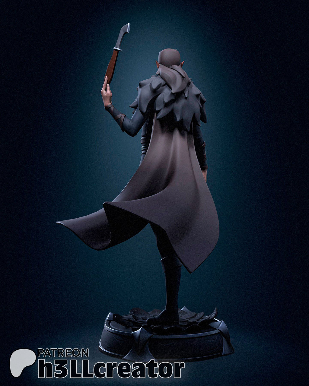 Vaxildan - Highly Detailed Statue - Fanart