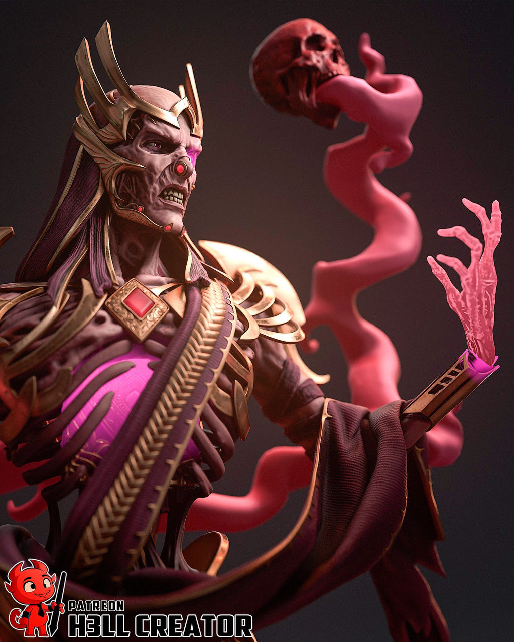 Vecna - Highly Detailed Statue - Fanart