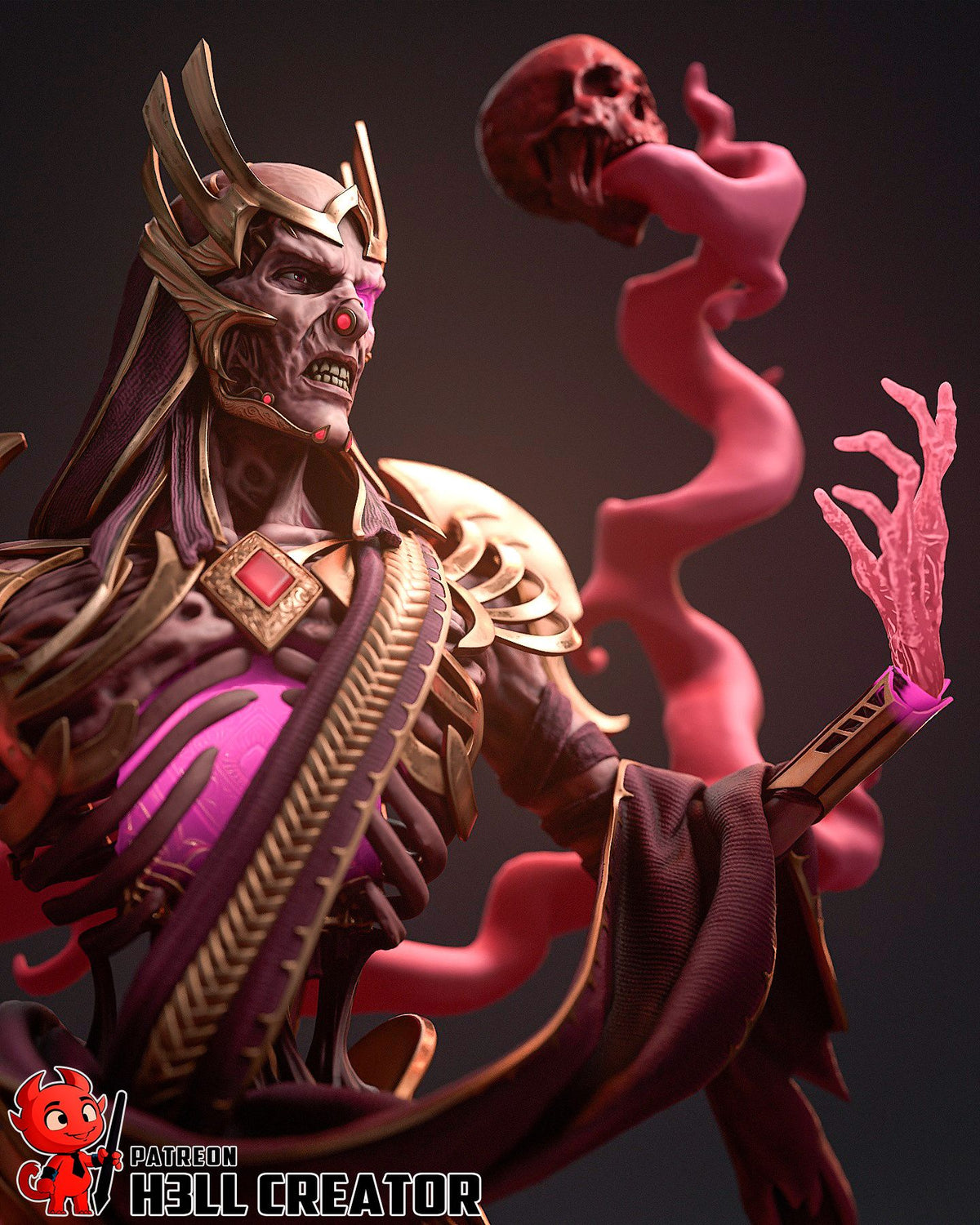 Vecna - Highly Detailed Statue - Fanart