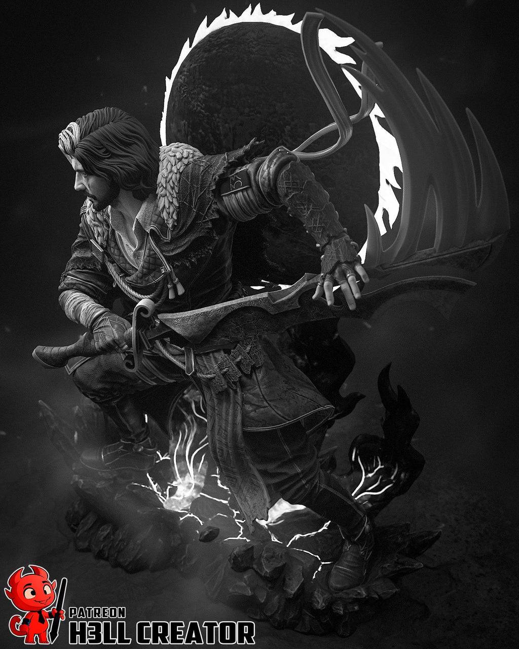 Verso - Highly Detailed Statue - Fanart