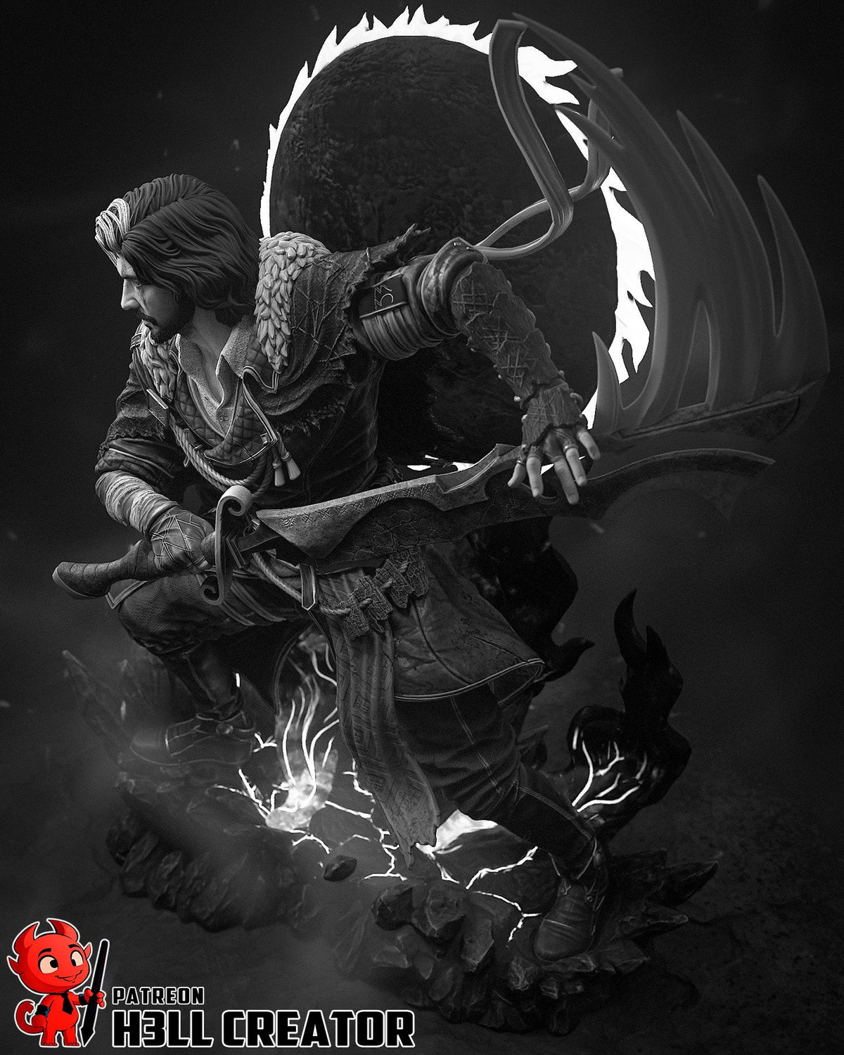 Verso - Highly Detailed Statue - Fanart