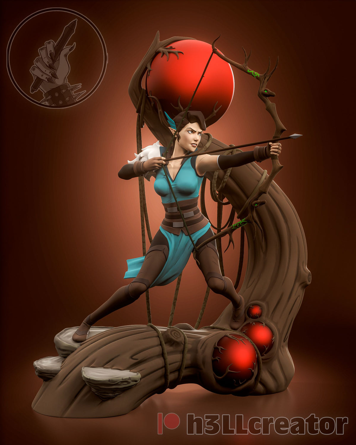 Vexahlia - Highly Detailed Statue - Fanart