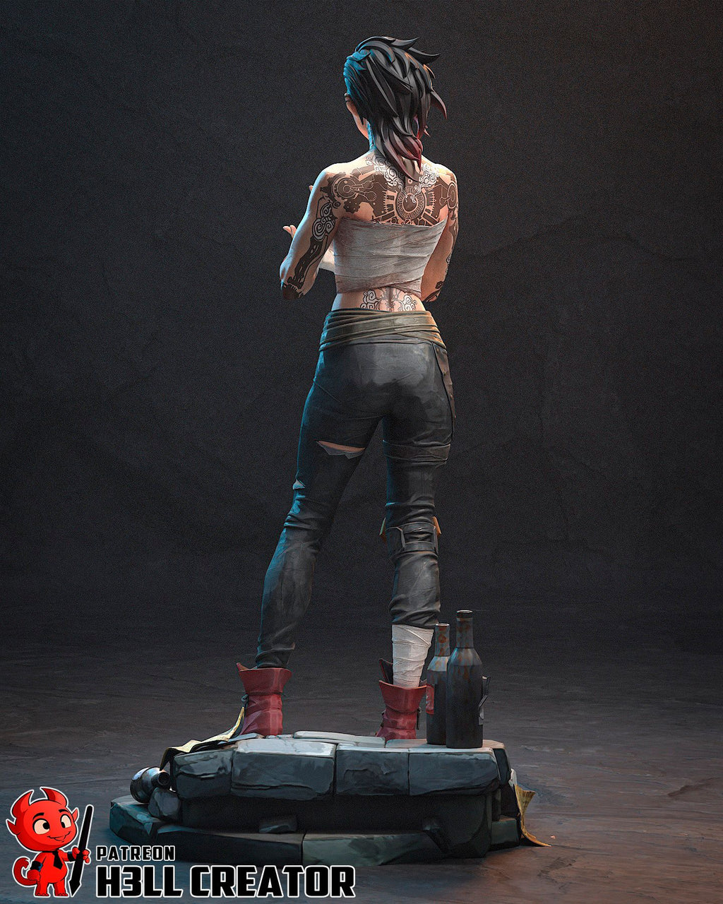 Vi - Highly Detailed Statue - Fanart