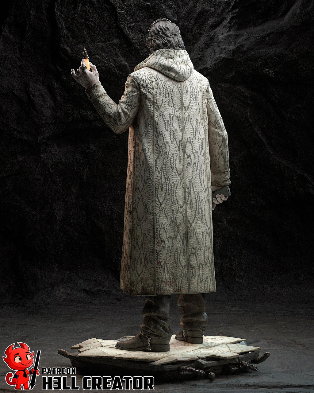 Victor Gideon - Highly Detailed Statue - Fanart