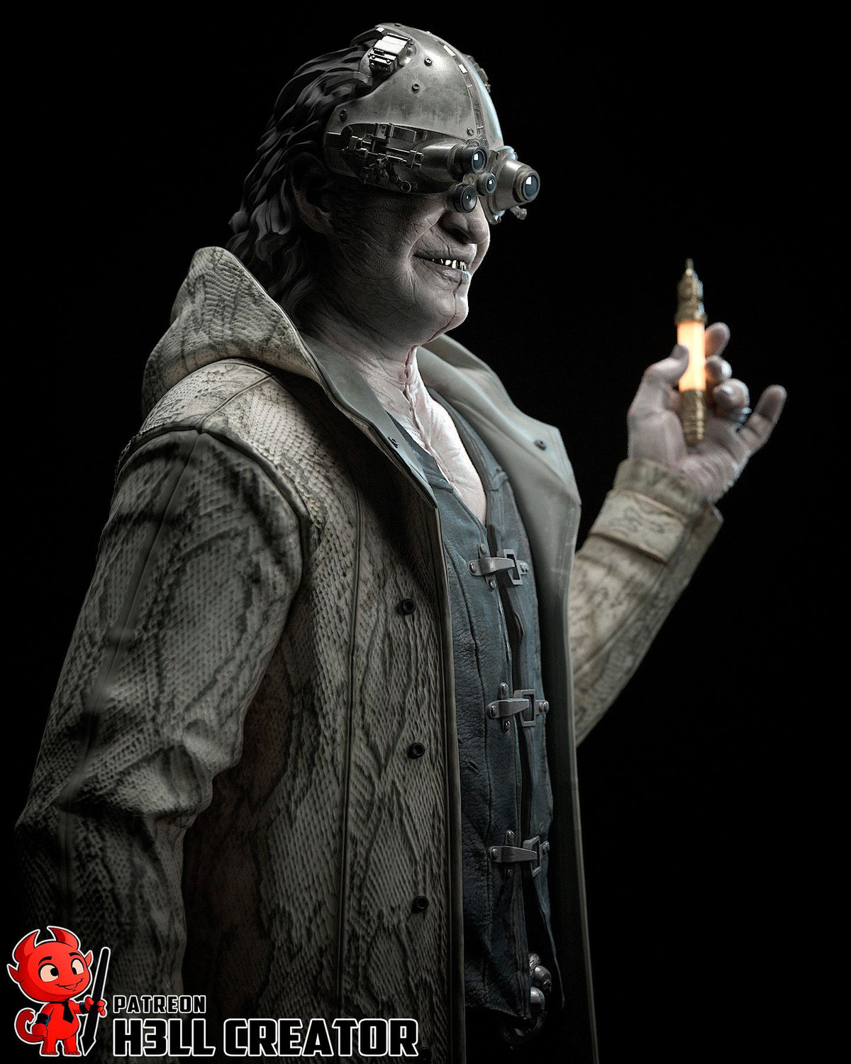 Victor Gideon - Highly Detailed Statue - Fanart