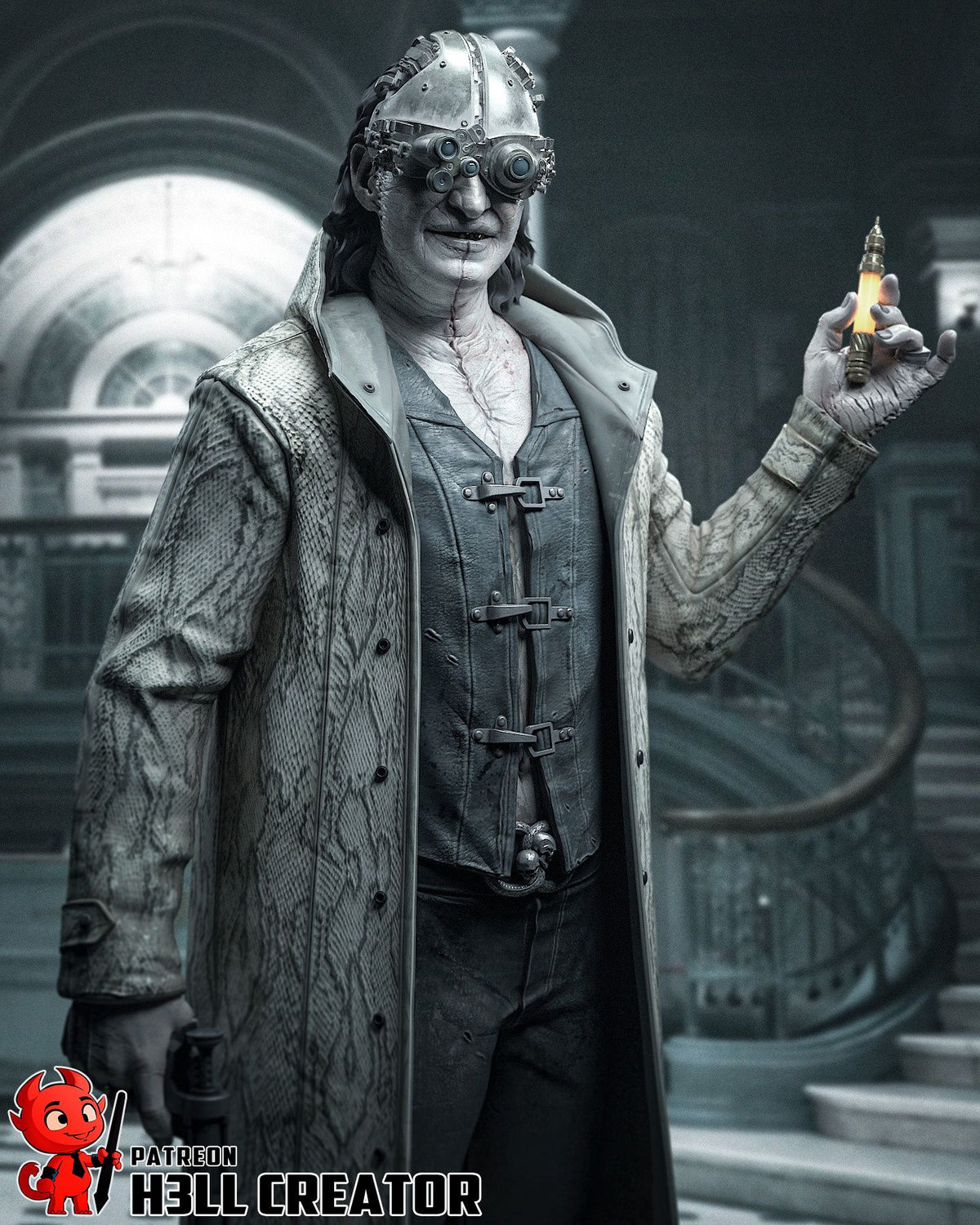 Victor Gideon - Highly Detailed Statue - Fanart