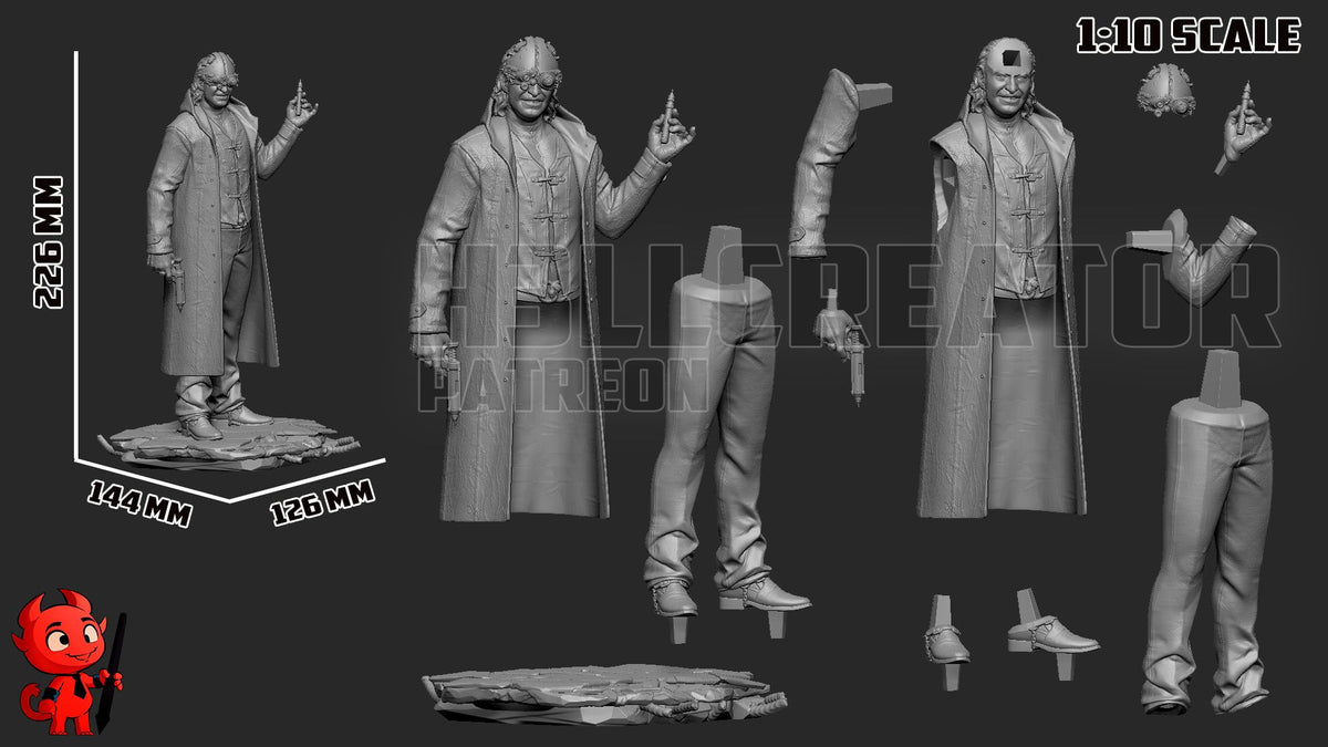 Victor Gideon - Highly Detailed Statue - Fanart