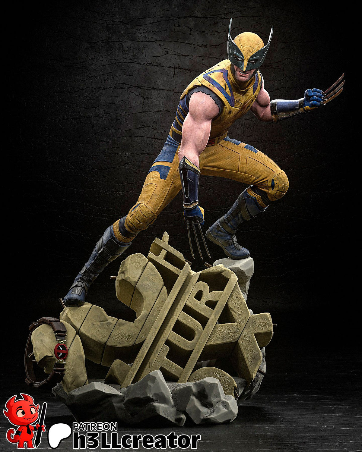 Wolverine - Highly Detailed Statue - Fanart