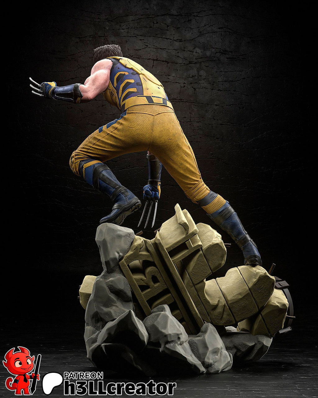 Wolverine - Highly Detailed Statue - Fanart