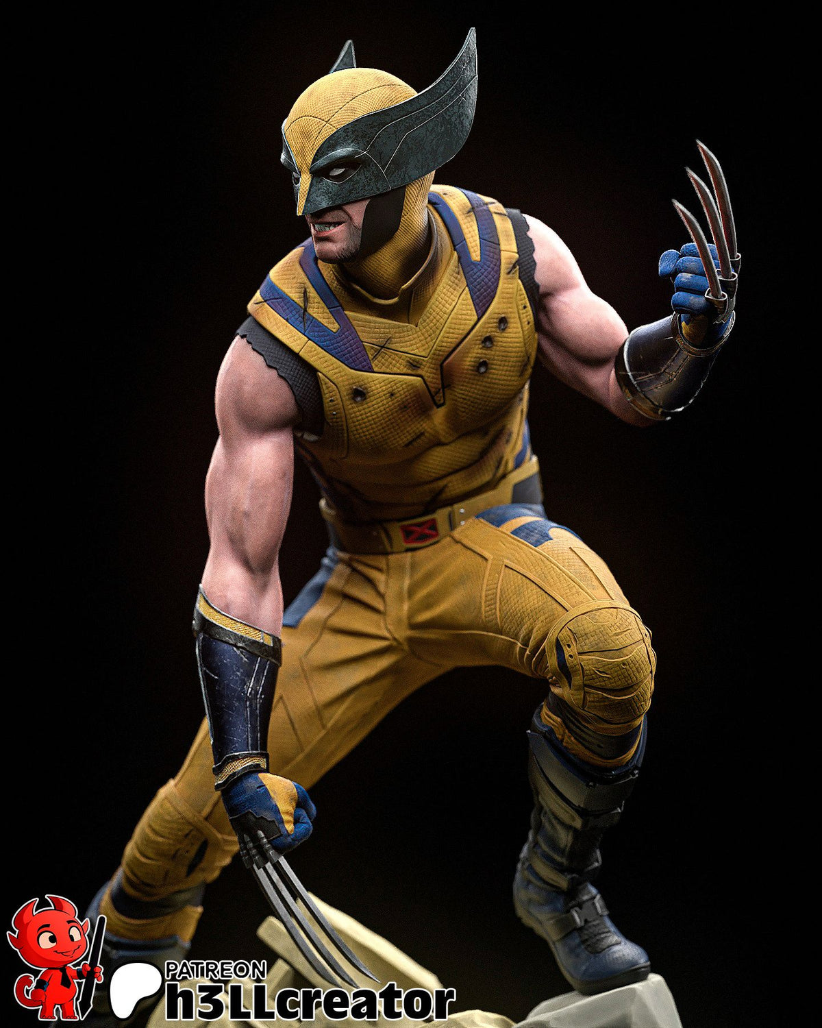 Wolverine - Highly Detailed Statue - Fanart