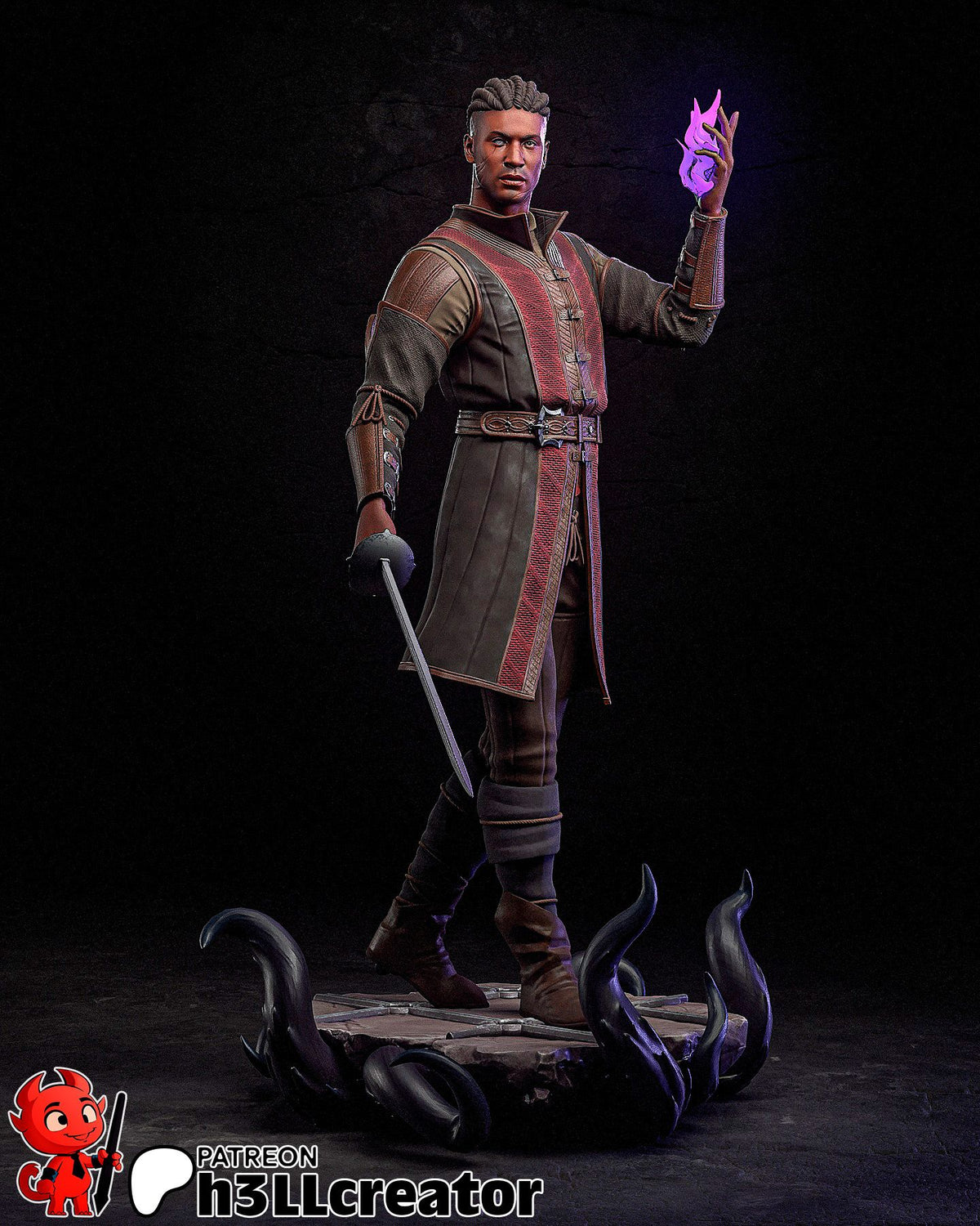 Wyll - Highly Detailed Statue - Fanart
