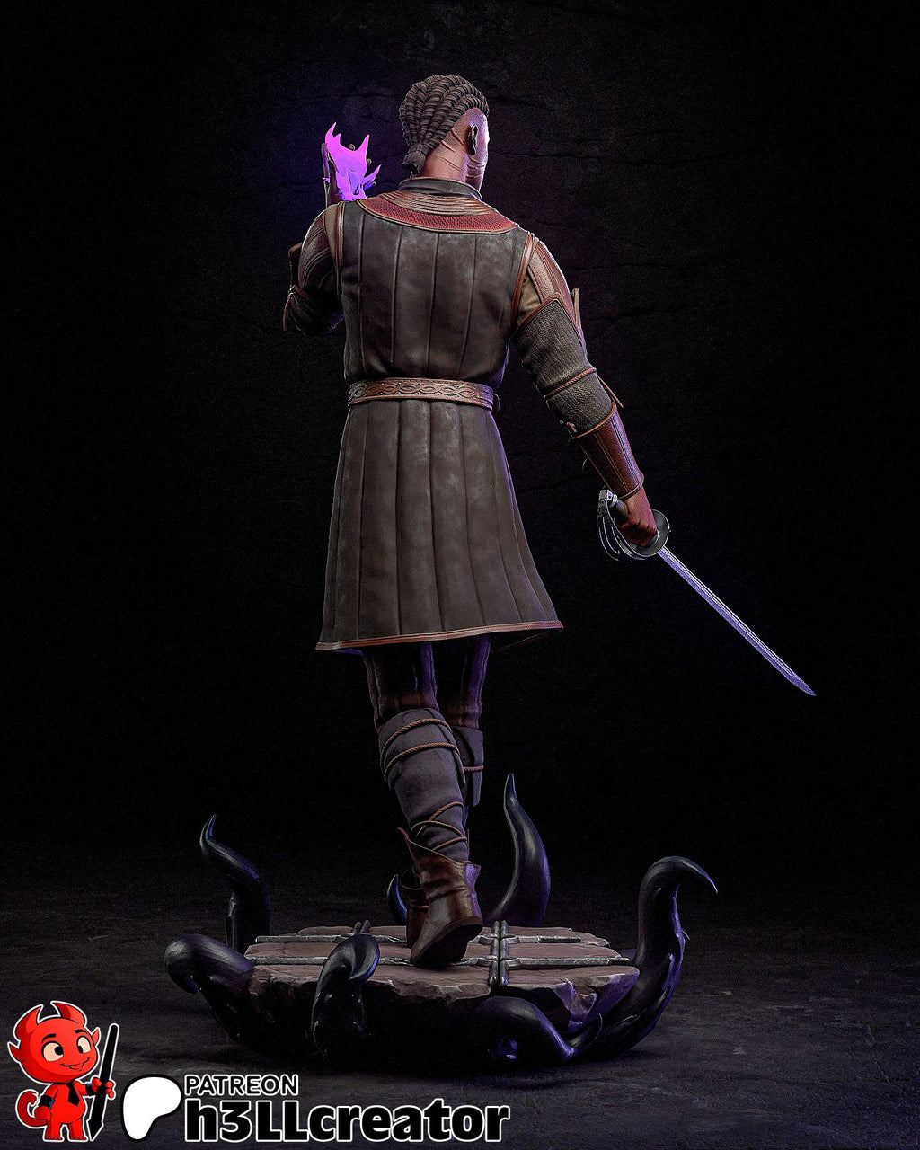 Wyll - Highly Detailed Statue - Fanart