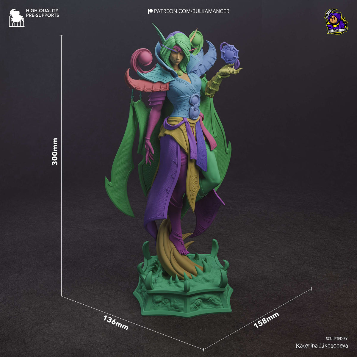 Xal'atath - Highly Detailed Statue - Fanart