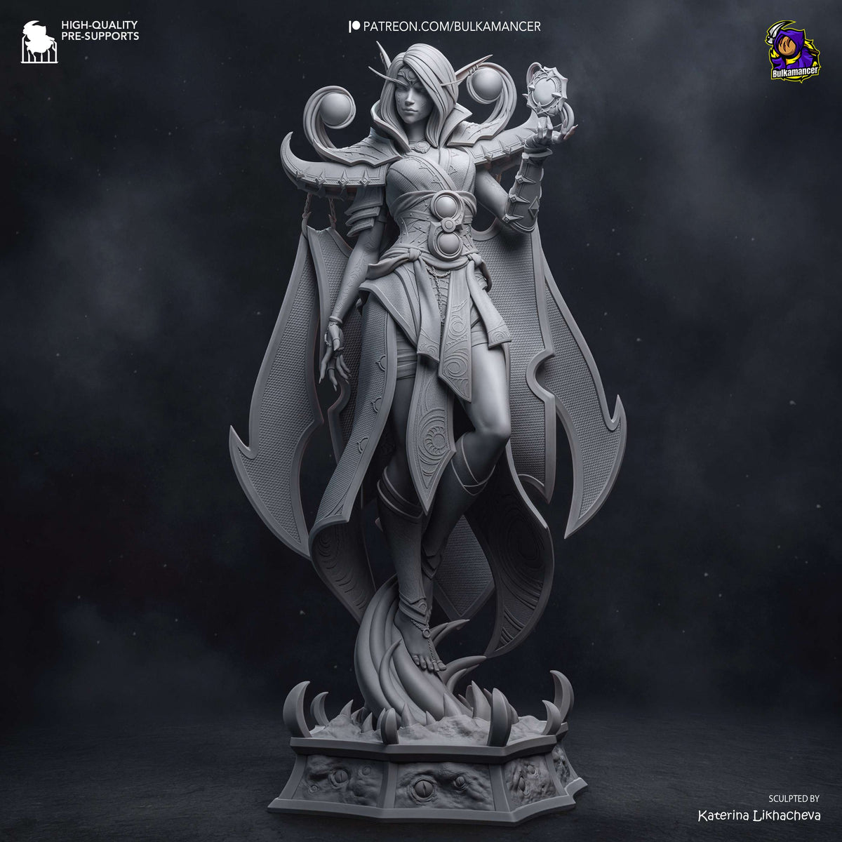 Xal'atath - Highly Detailed Statue - Fanart