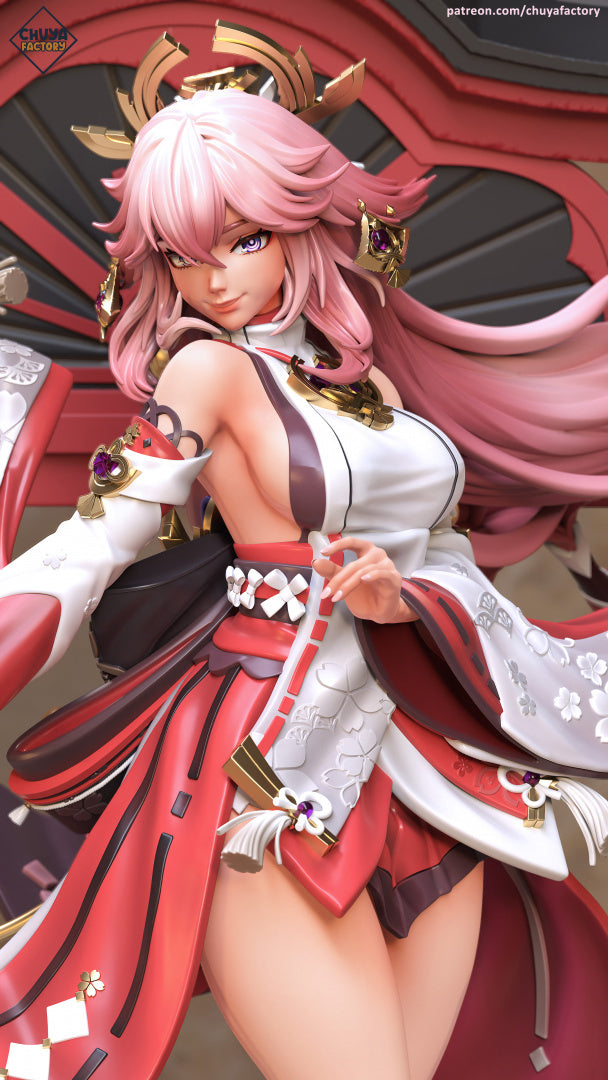 Yae Miko - Highly Detailed Statue - Fanart