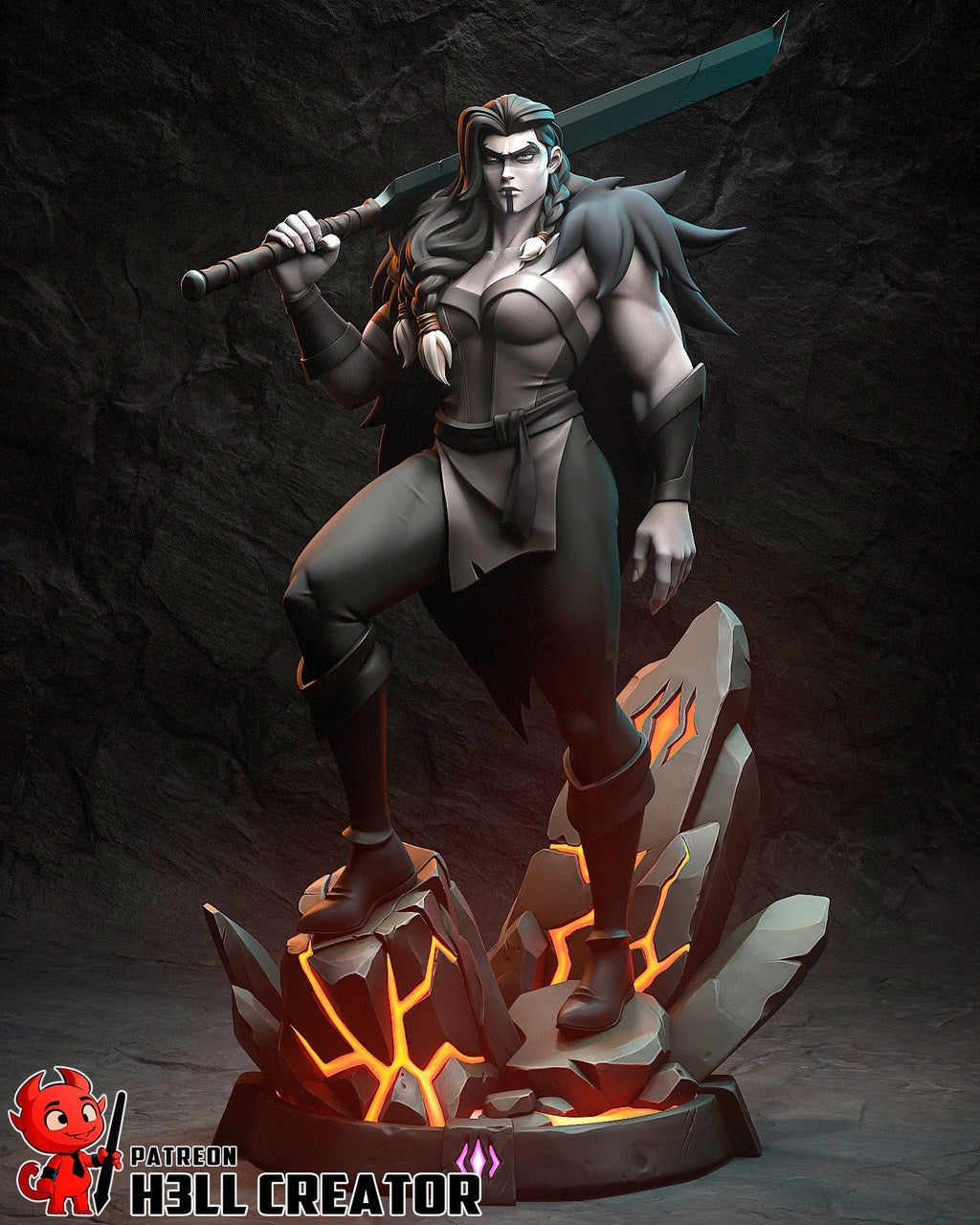Yasha - Highly Detailed Statue - Fanart