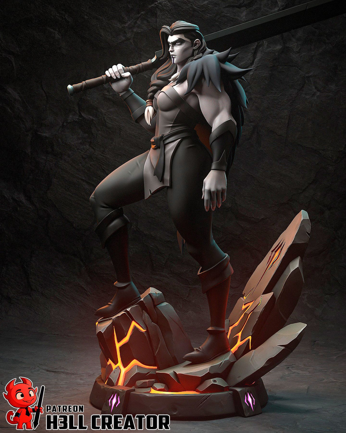 Yasha - Highly Detailed Statue - Fanart