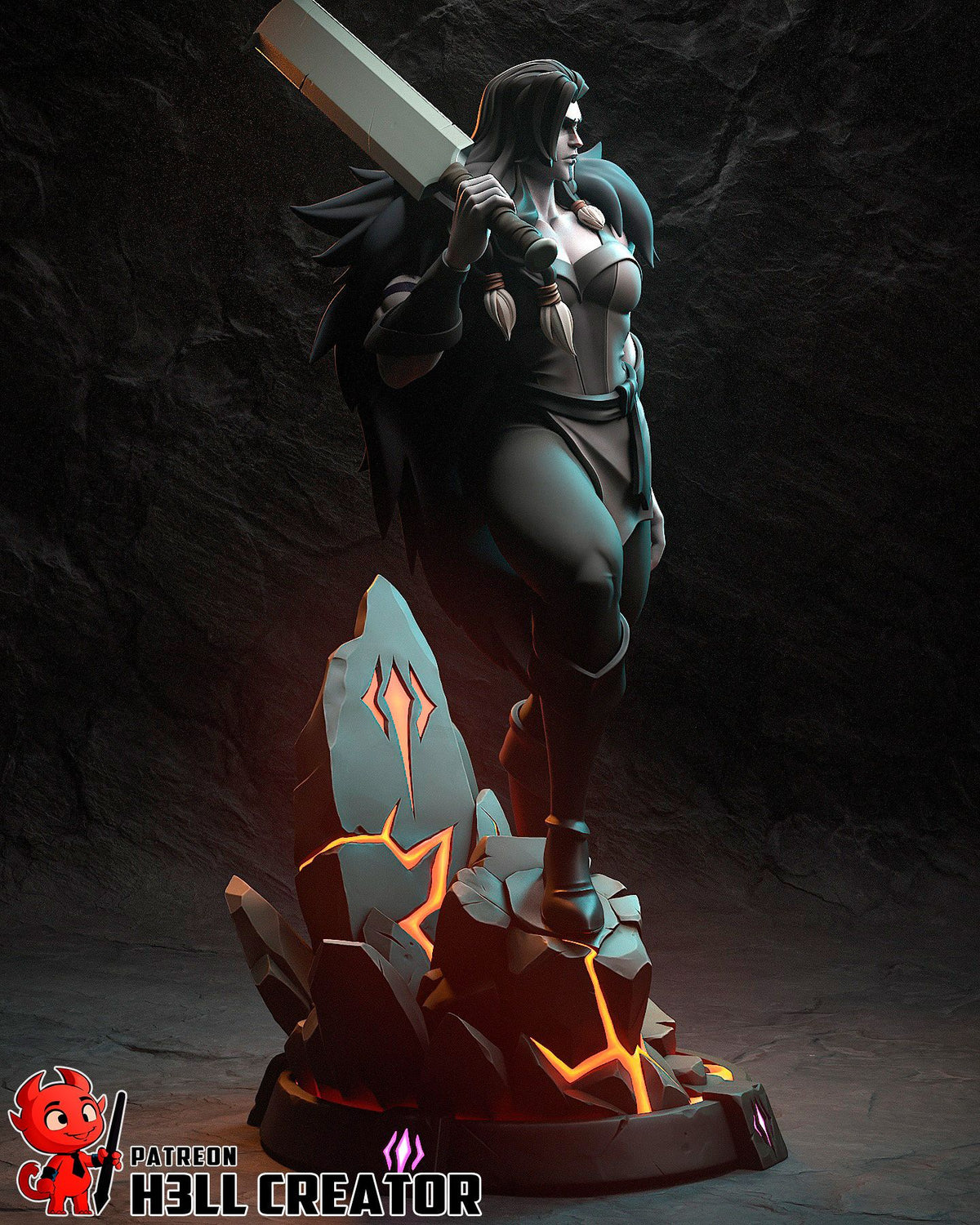 Yasha - Highly Detailed Statue - Fanart