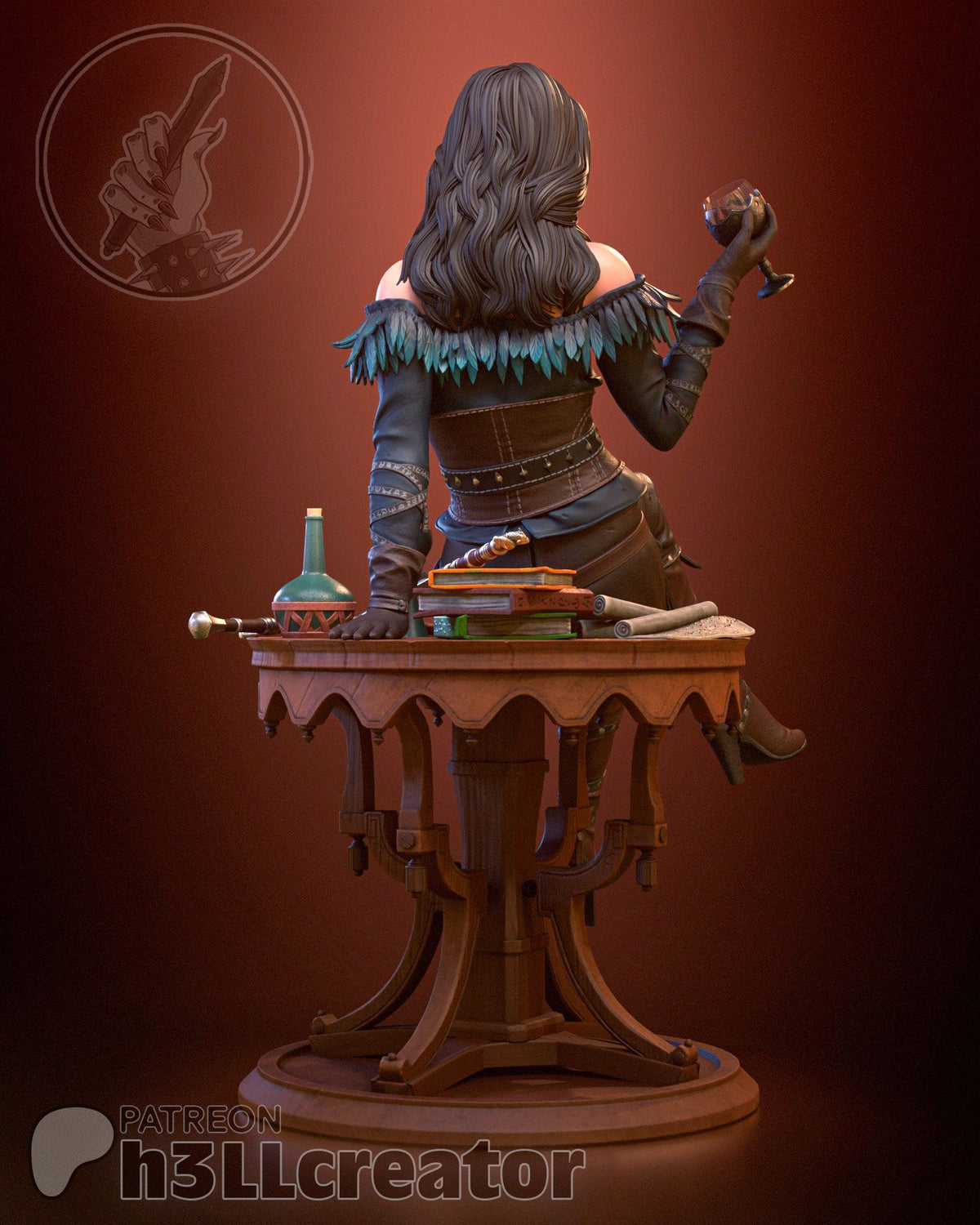 Yennefer - Highly Detailed Statue - Fanart
