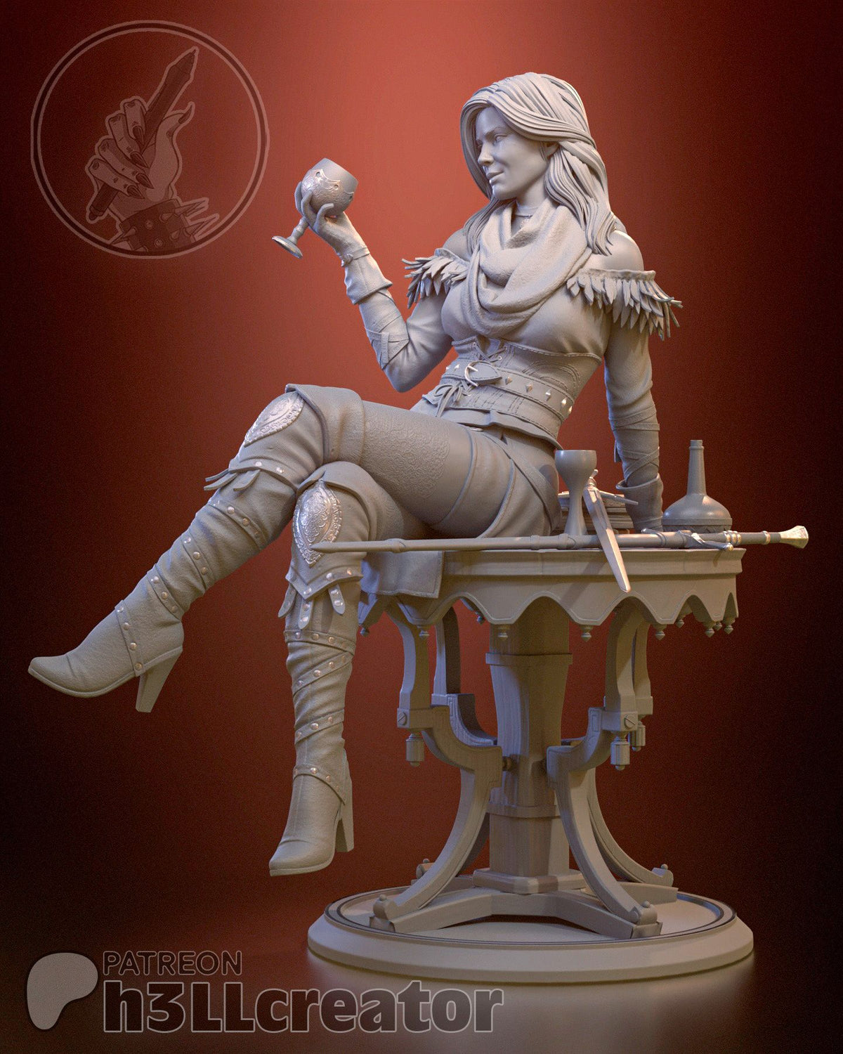 Yennefer - Highly Detailed Statue - Fanart