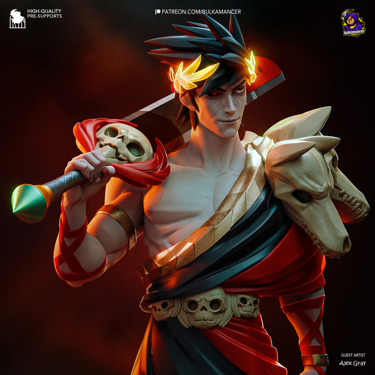 Zagreus - Highly Detailed Statue - Fanart