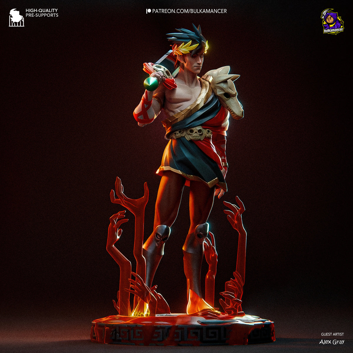 Zagreus - Highly Detailed Statue - Fanart