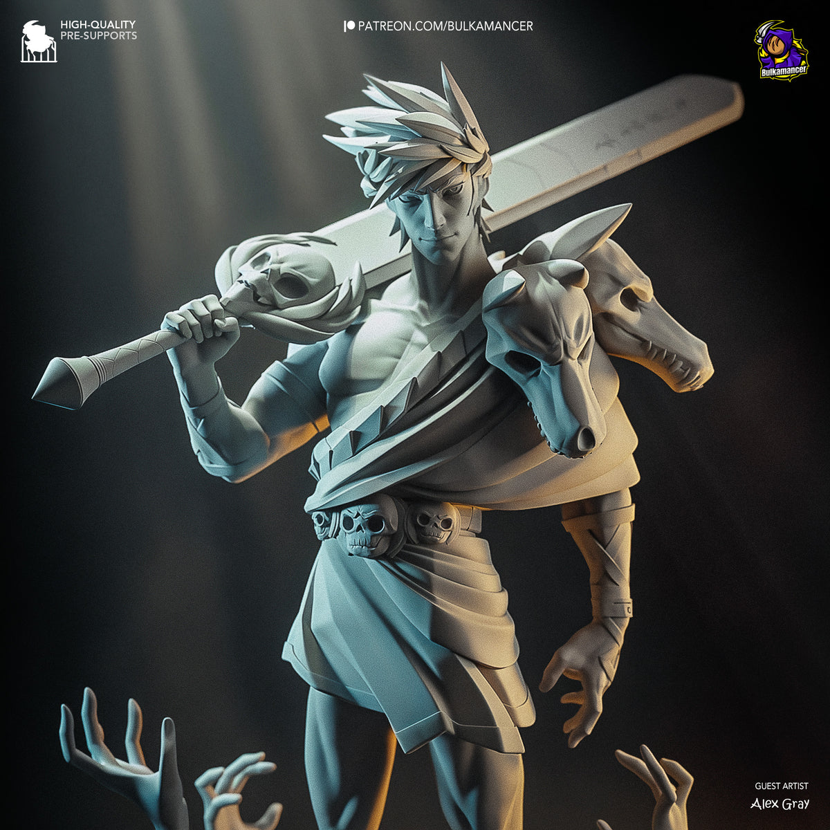 Zagreus - Highly Detailed Statue - Fanart