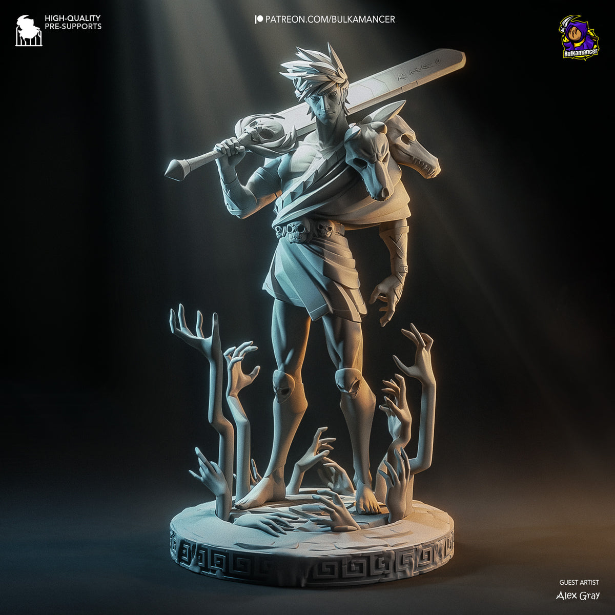 Zagreus - Highly Detailed Statue - Fanart