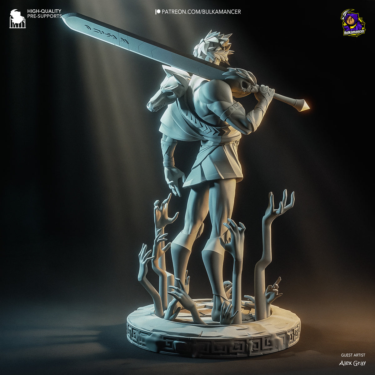 Zagreus - Highly Detailed Statue - Fanart