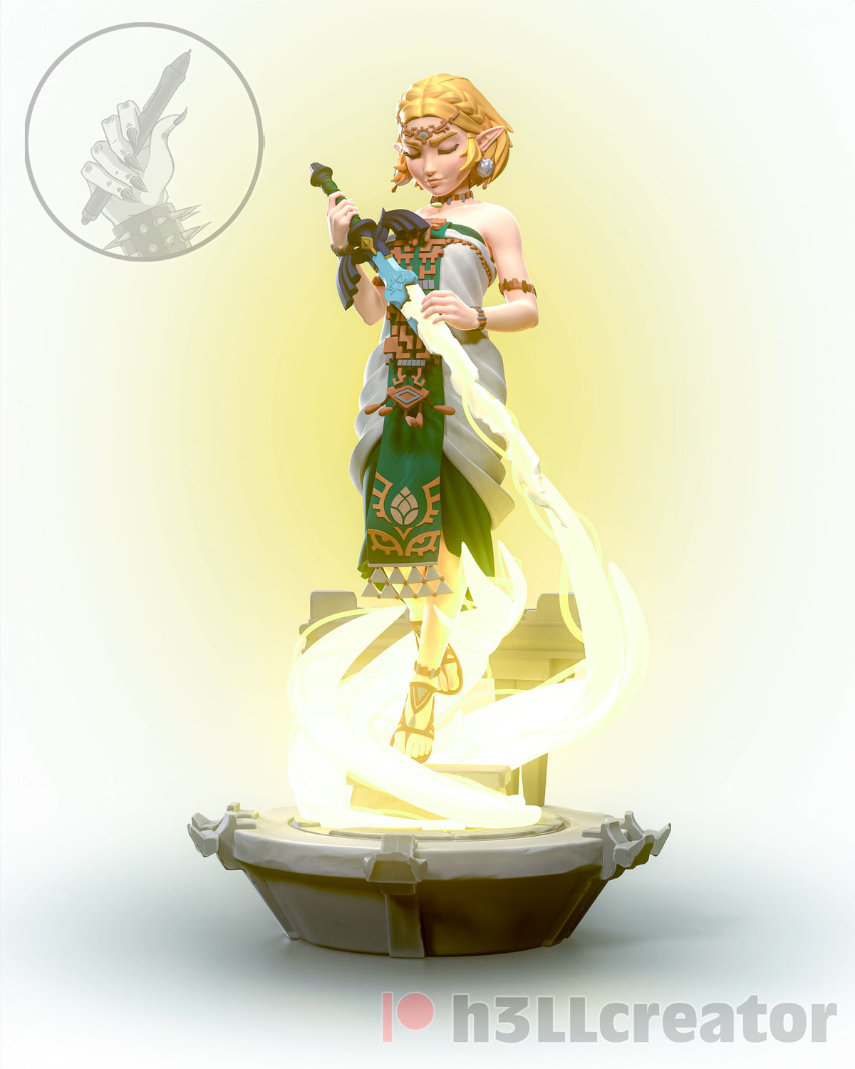 Zelda - Highly Detailed Statue - Fanart