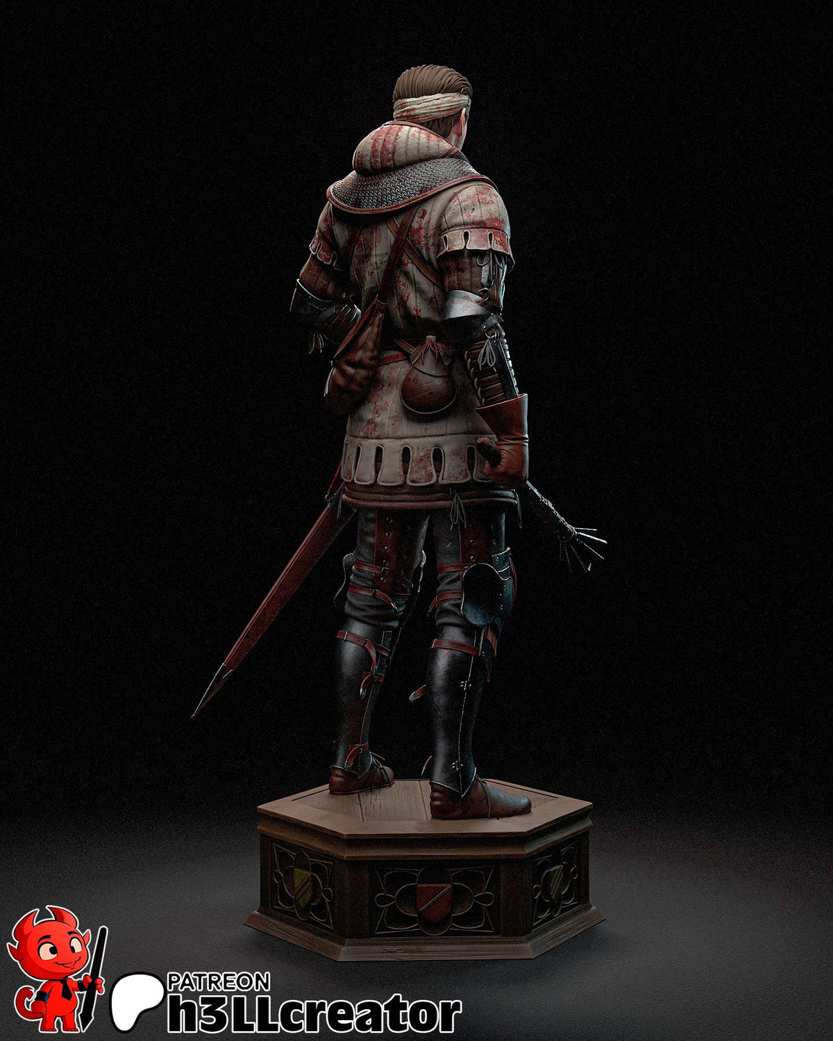 Zizka - Highly Detailed Statue - Fanart