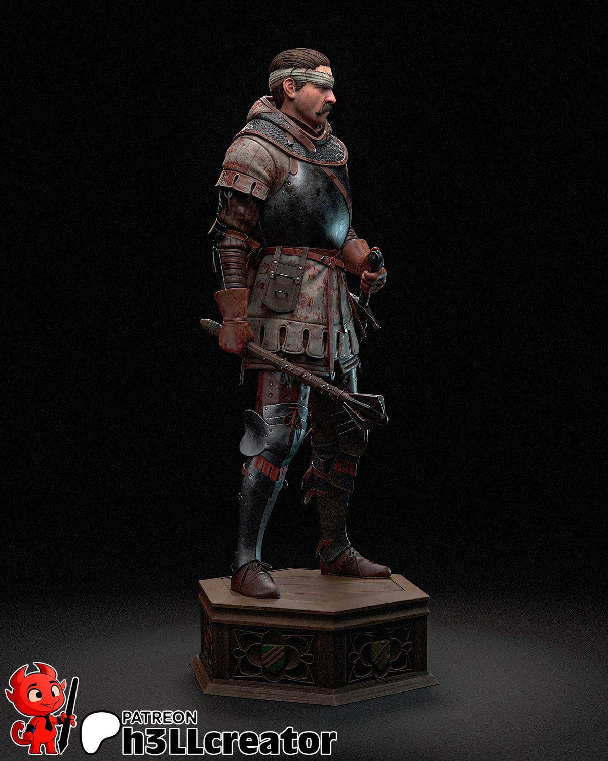 Zizka - Highly Detailed Statue - Fanart