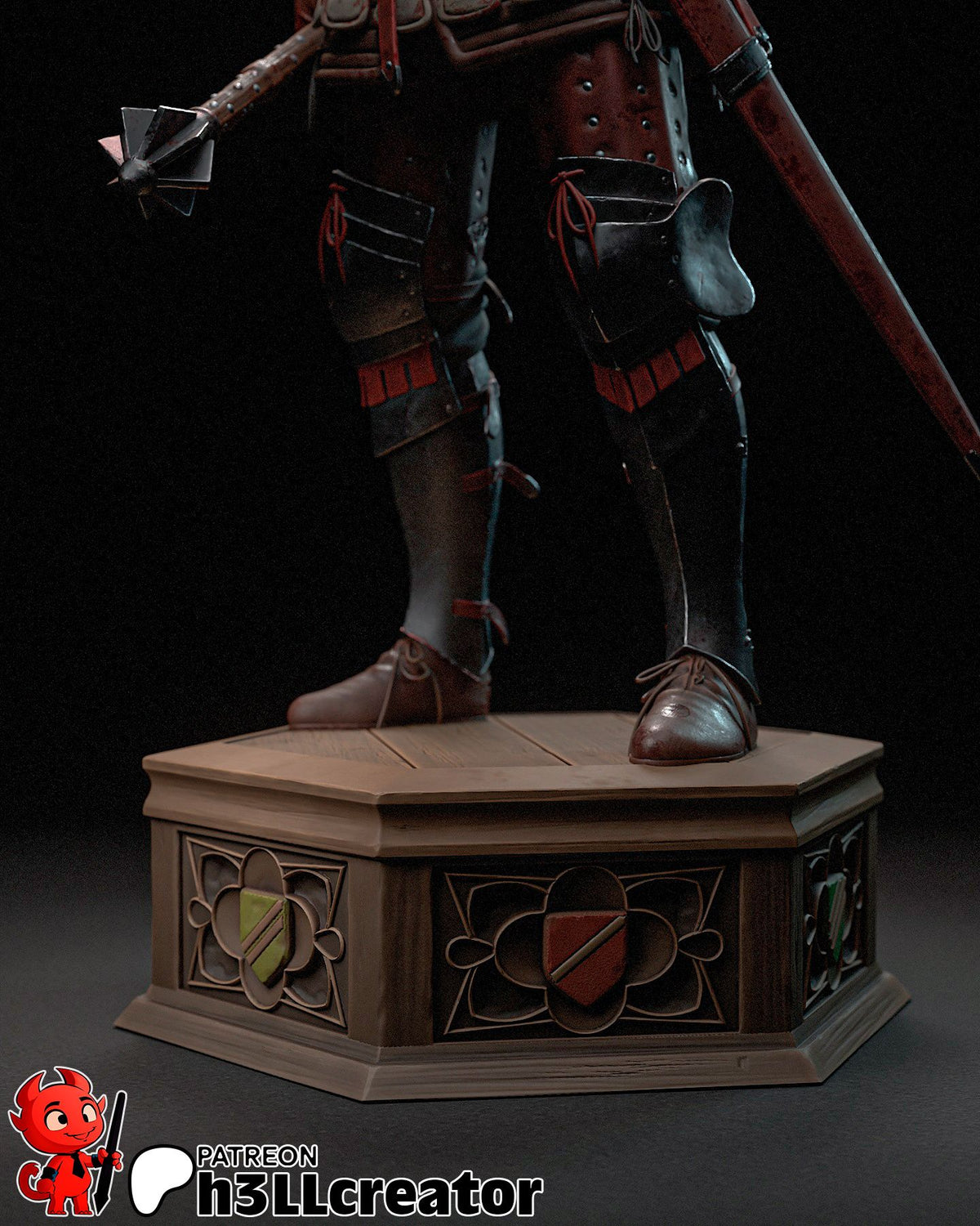 Zizka - Highly Detailed Statue - Fanart