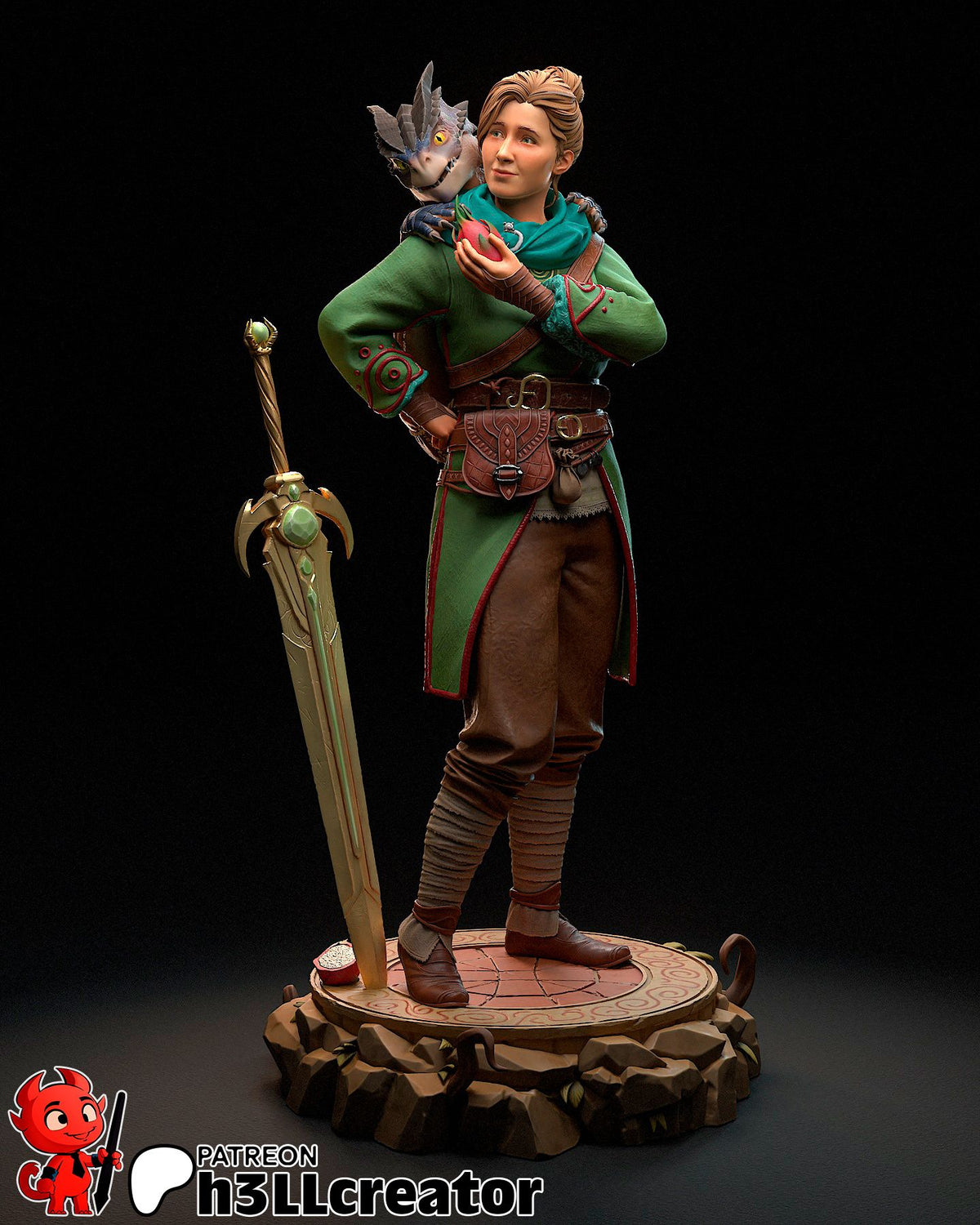 Zoe - Highly Detailed Statue - Fanart