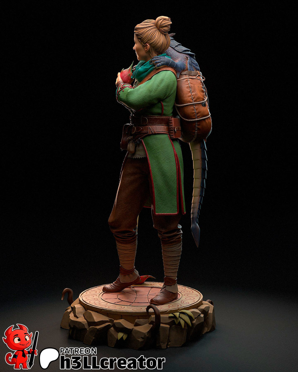 Zoe - Highly Detailed Statue - Fanart