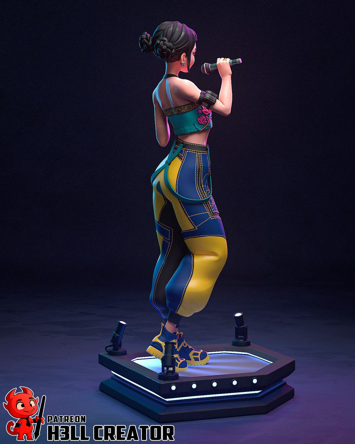 Zoey - Highly Detailed Statue - Fanart