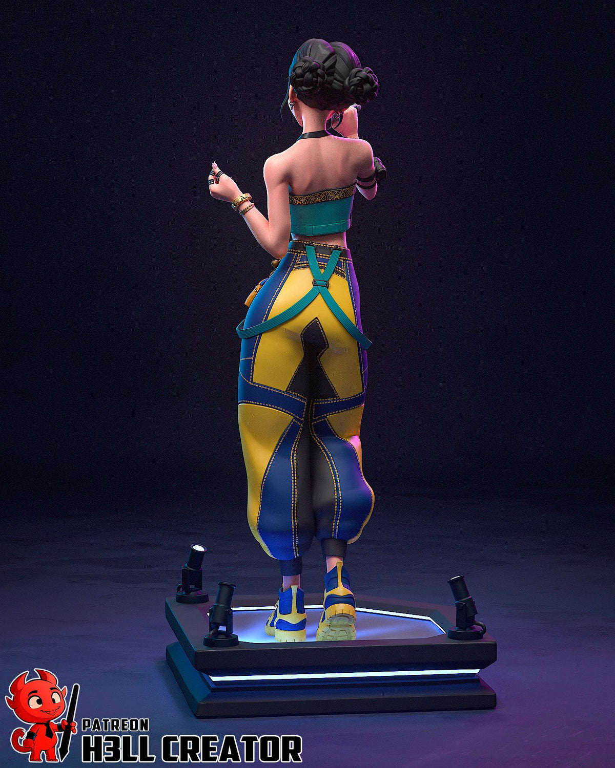 Zoey - Highly Detailed Statue - Fanart