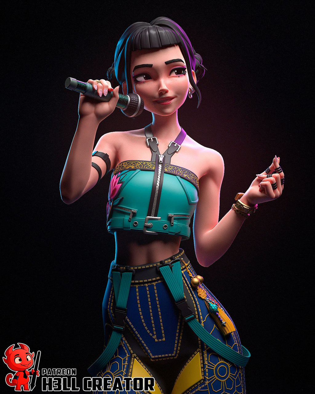 Zoey - Highly Detailed Statue - Fanart