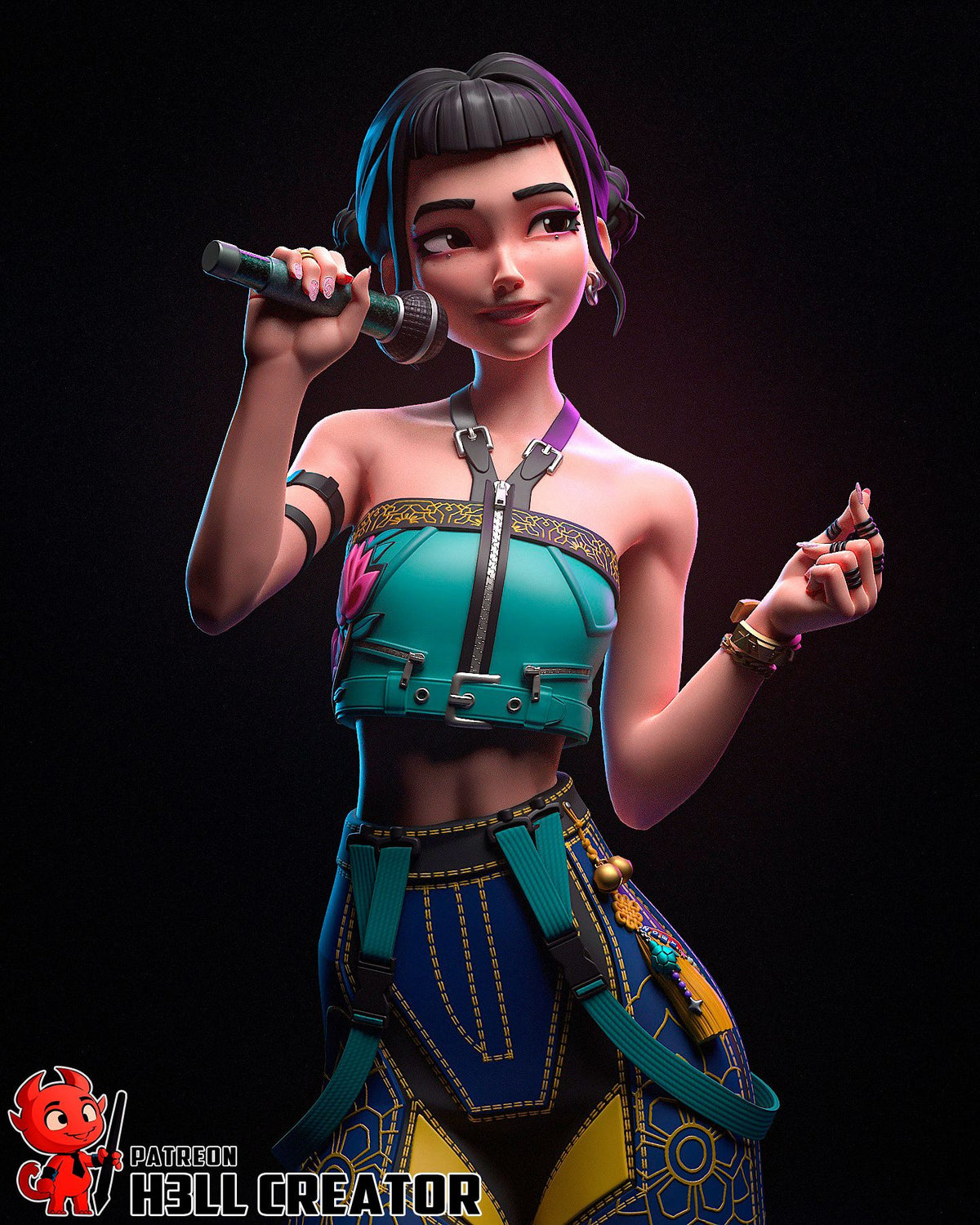 Zoey - Highly Detailed Statue - Fanart