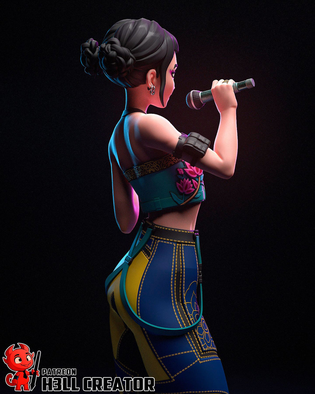 Zoey - Highly Detailed Statue - Fanart