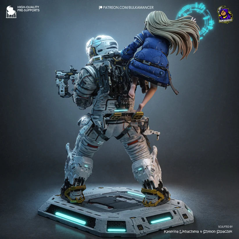 Pragmata - Highly Detailed Statue - Fanart