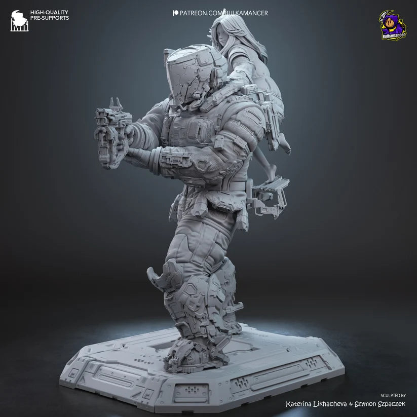 Pragmata - Highly Detailed Statue - Fanart