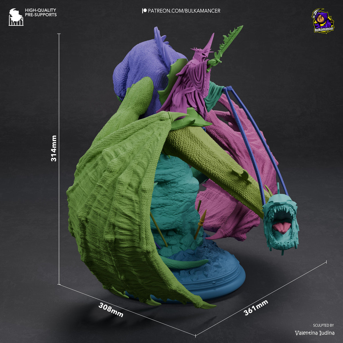 Witch King - Highly Detailed Statue - Fanart
